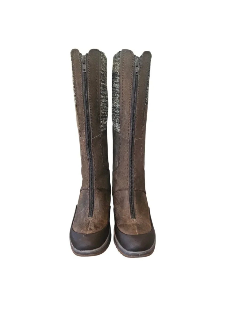 Merrell Tall Boots Sz 8 Eventyr Cuff Womens Brown Full Zip Active Heat Warm